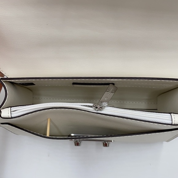 MICHAEL KORS ROSE SMALL LEATHER XBODY OPTIC WHITE - Picture 13 of 16